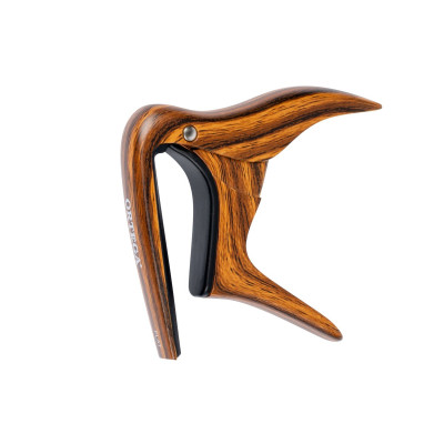Ortega OCAPO-WND Flat Guitar Capo - Walnut Design