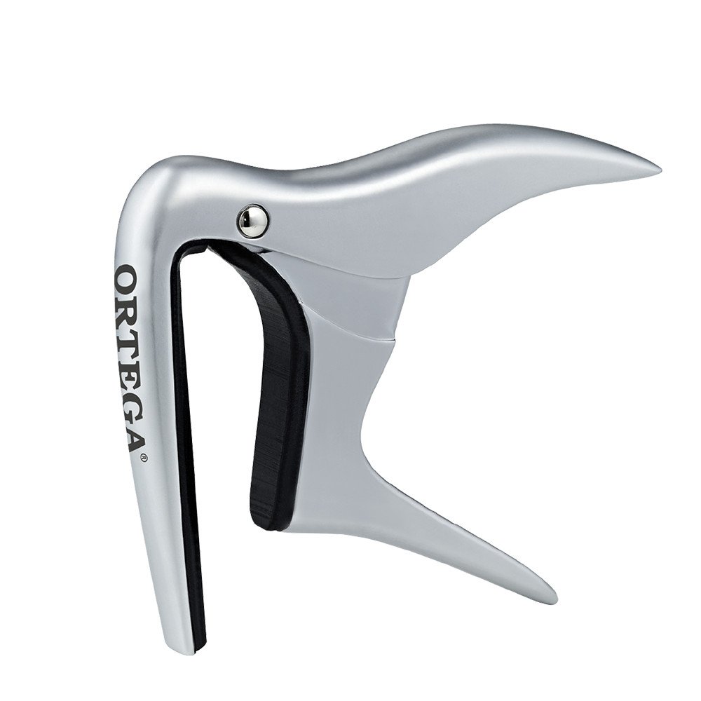 Ortega OCAPOCV-CR Curved Guitar Capo - Chrome