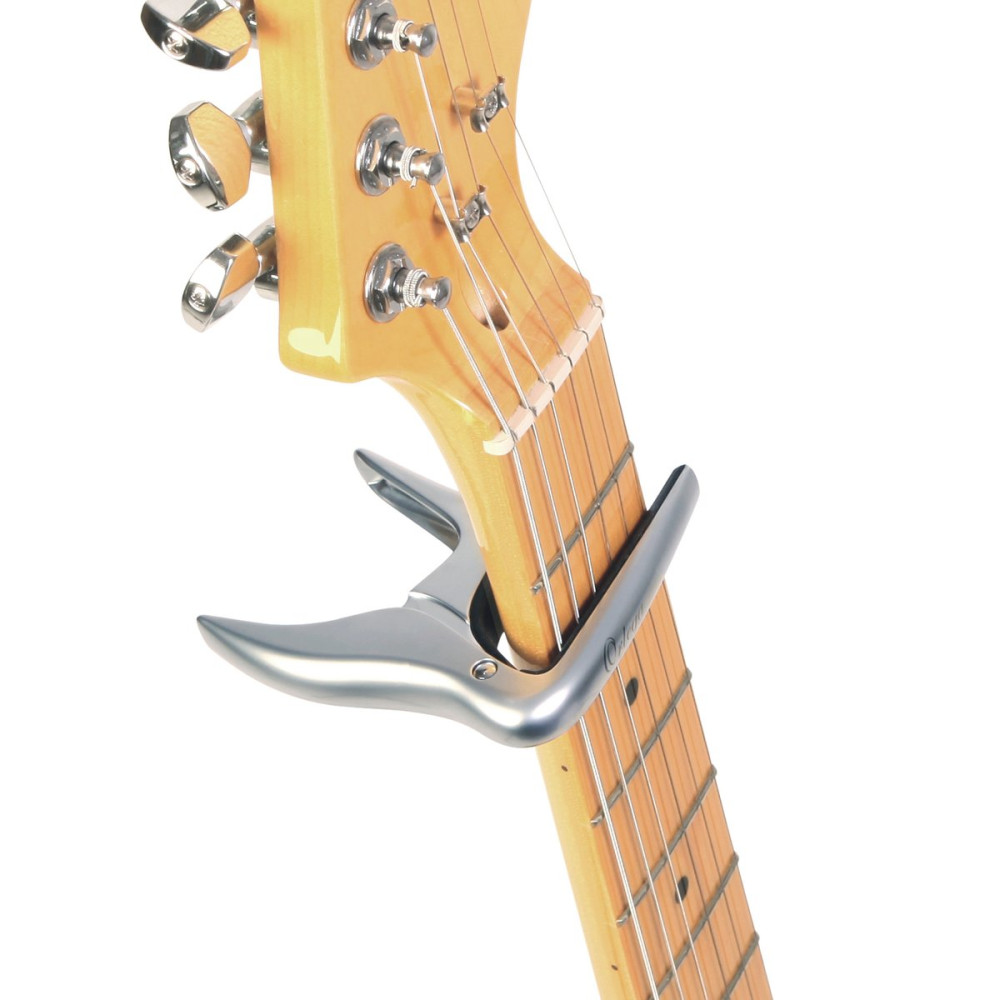 Ortega OCAPOCV-CR Curved Guitar Capo - Chrome