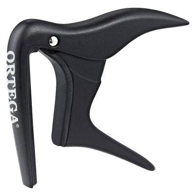 Ortega OCAPOCV-SBK Curved Guitar Capo - Black