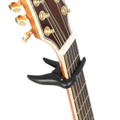 Ortega OCAPOCV-SBK Curved Guitar Capo - Black