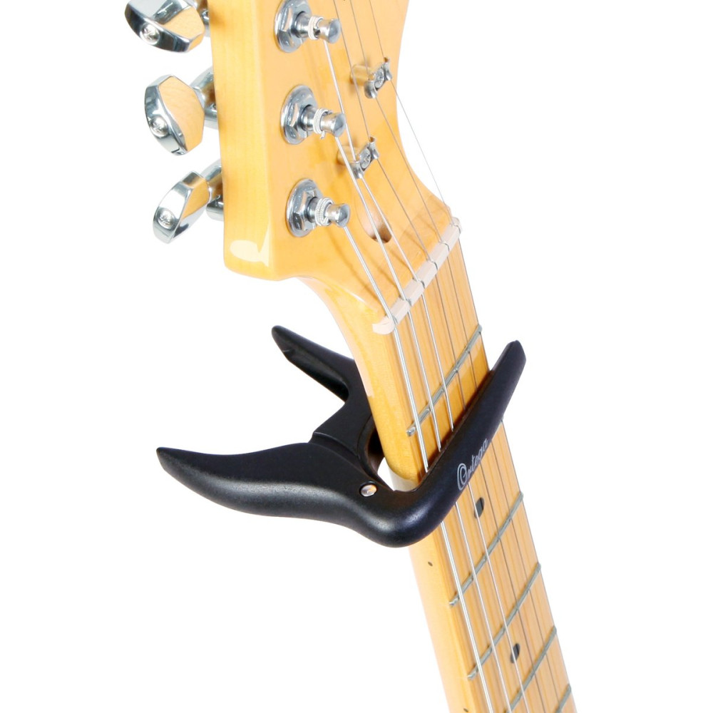 Ortega OCAPOCV-SBK Curved Guitar Capo - Black