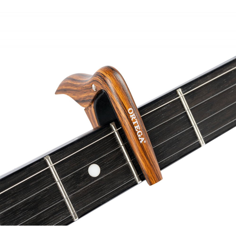 Ortega OCAPOUKE-WND Ukulele Capo - Walnut Design