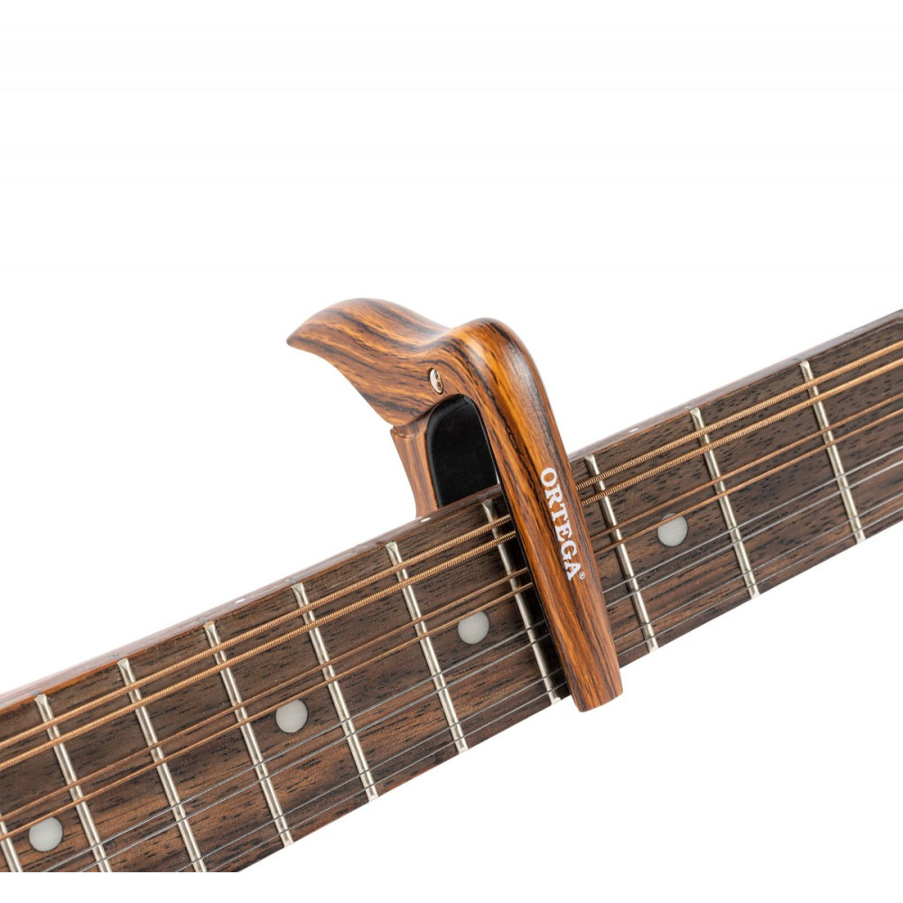 Ortega OCAPOUKE-WND Ukulele Capo - Walnut Design