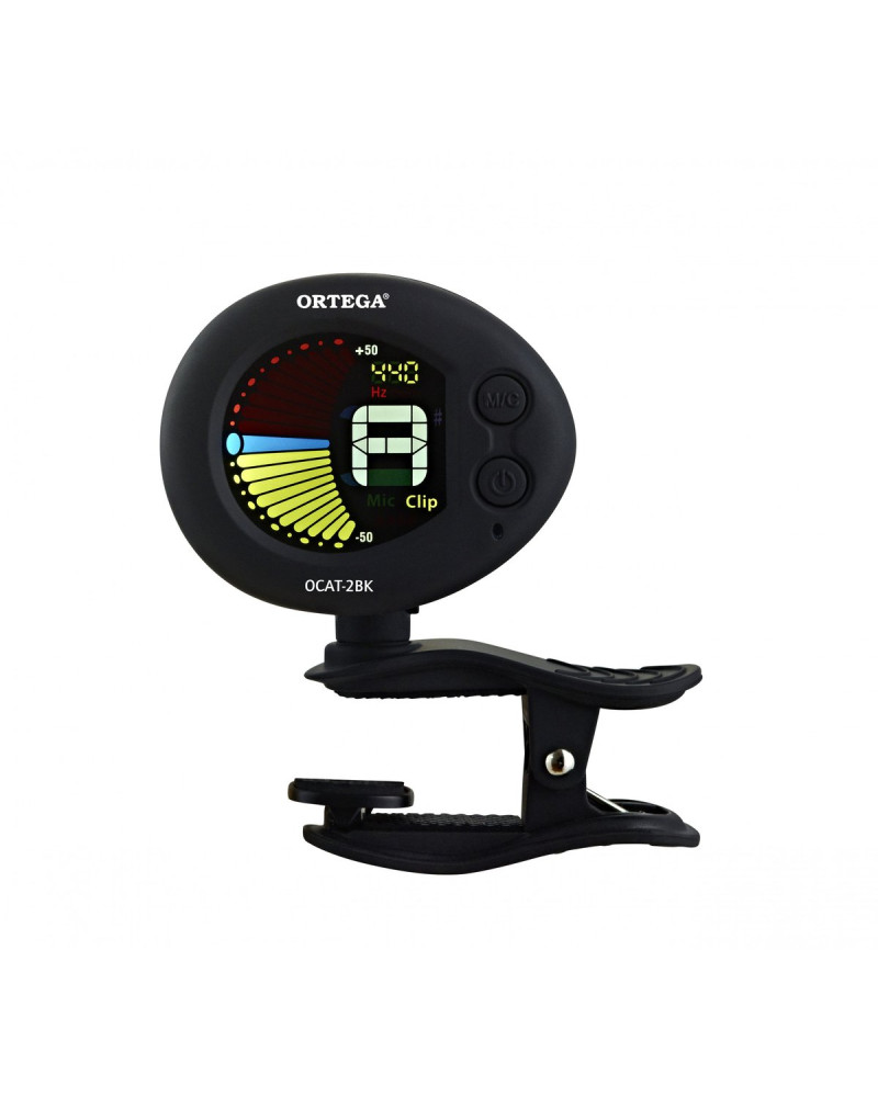 Ortega OCAT-2BK Headstock Tuner & Metronome