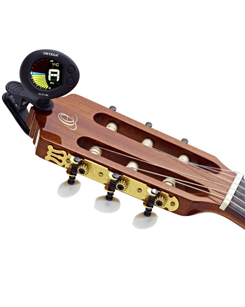 Ortega OCAT-2BK Headstock Tuner & Metronome