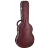 Ortega OCCPRO-T Pro Classical-Guitar-Thinline-Hardcase - Brown Croco
