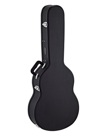 Ortega OCCSTD Economy Classical-Guitar-Hardcase - Black