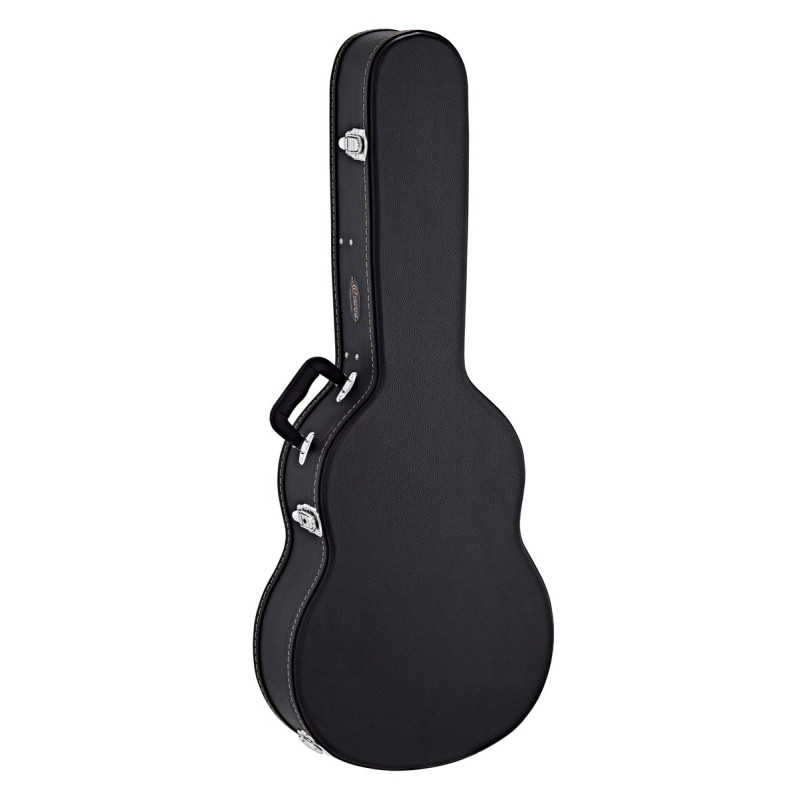Ortega OCCSTD Economy Classical-Guitar-Hardcase - Black