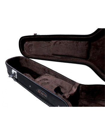 Ortega OCCSTD-34 Economy 3/4 Classical-Guitar-Hardcase - Black
