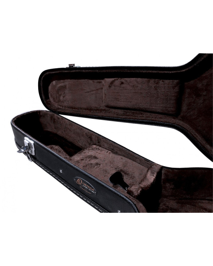 Ortega OCCSTD-34 Economy 3/4 Classical-Guitar-Hardcase - Black