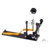 Ortega OCJP-GB Percussion Series Cajon Pedal - Orange / Black + Bag