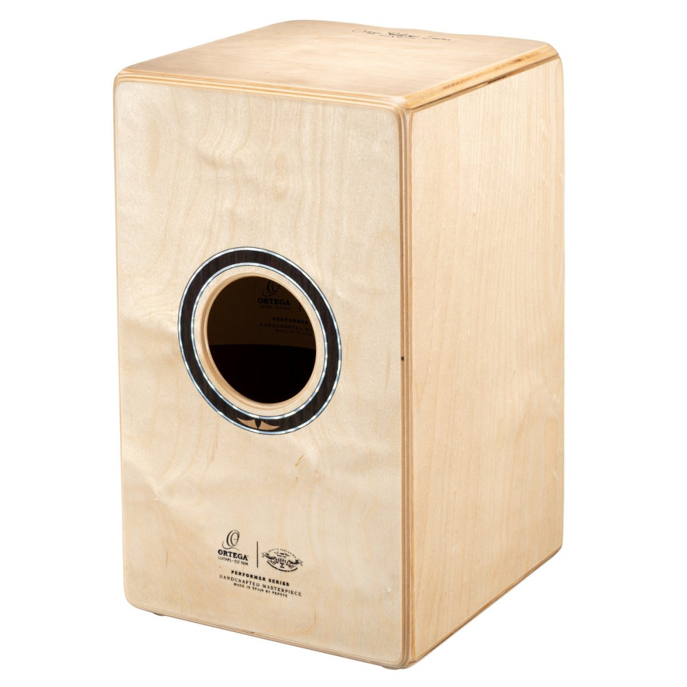 Ortega OCJPF-2-L Performer Series Cajon Lefty - Cedar / Baltic Birch Natural