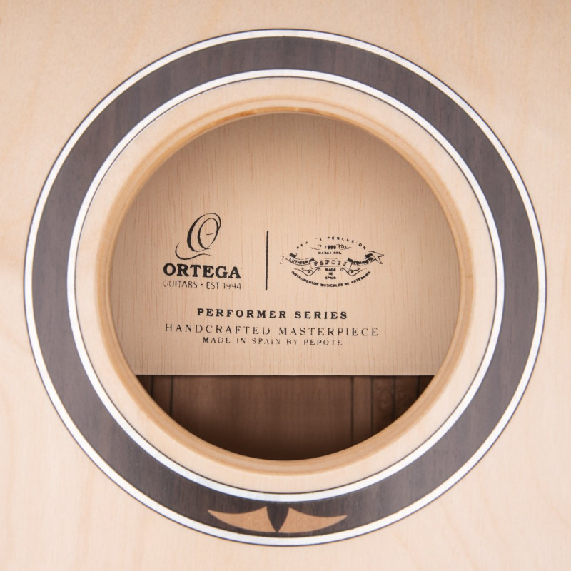 Ortega OCJPF-2-L Performer Series Cajon Lefty - Cedar / Baltic Birch Natural