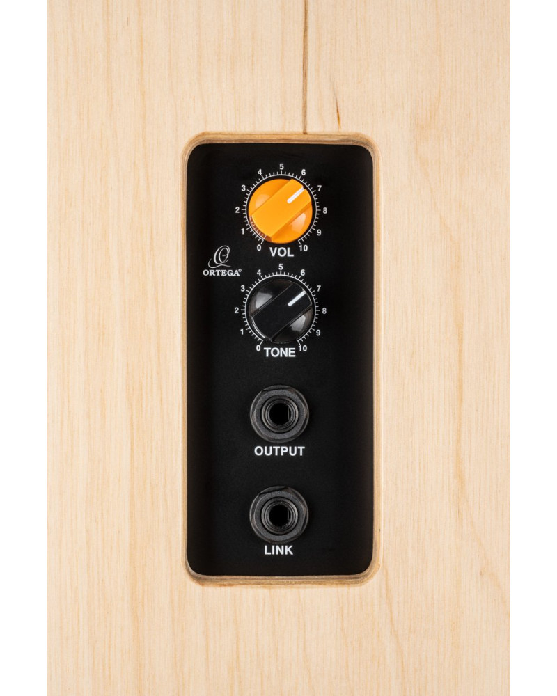 Ortega OCJPF-2-L Performer Series Cajon Lefty - Cedar / Baltic Birch Natural