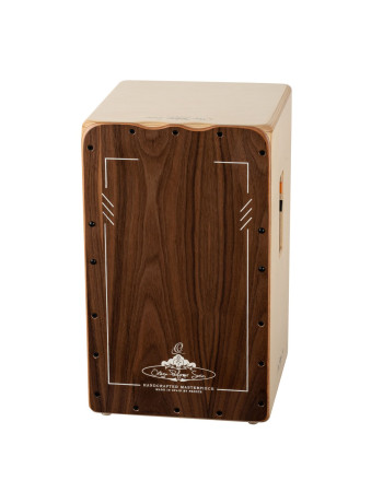 Ortega OCJPF-3-L Performer Series Cajon Lefty - Walnut / Baltic Birch Natural