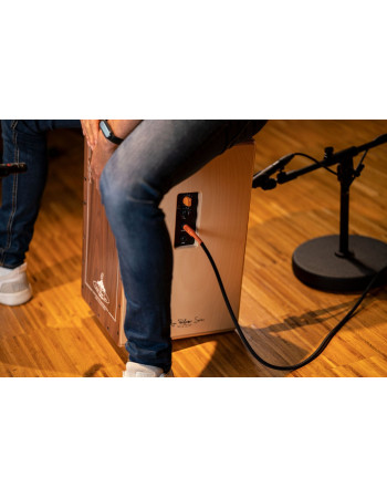 Ortega OCJPF-3-L Performer Series Cajon Lefty - Walnut / Baltic Birch Natural