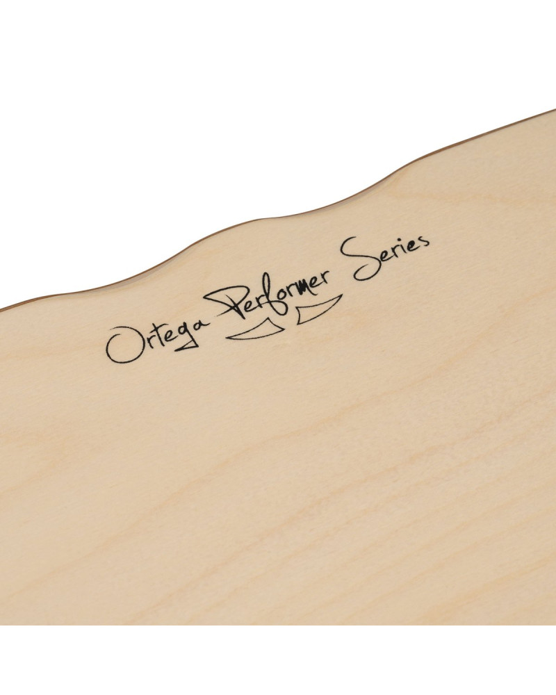 Ortega OCJPF-3-L Performer Series Cajon Lefty - Walnut / Baltic Birch Natural