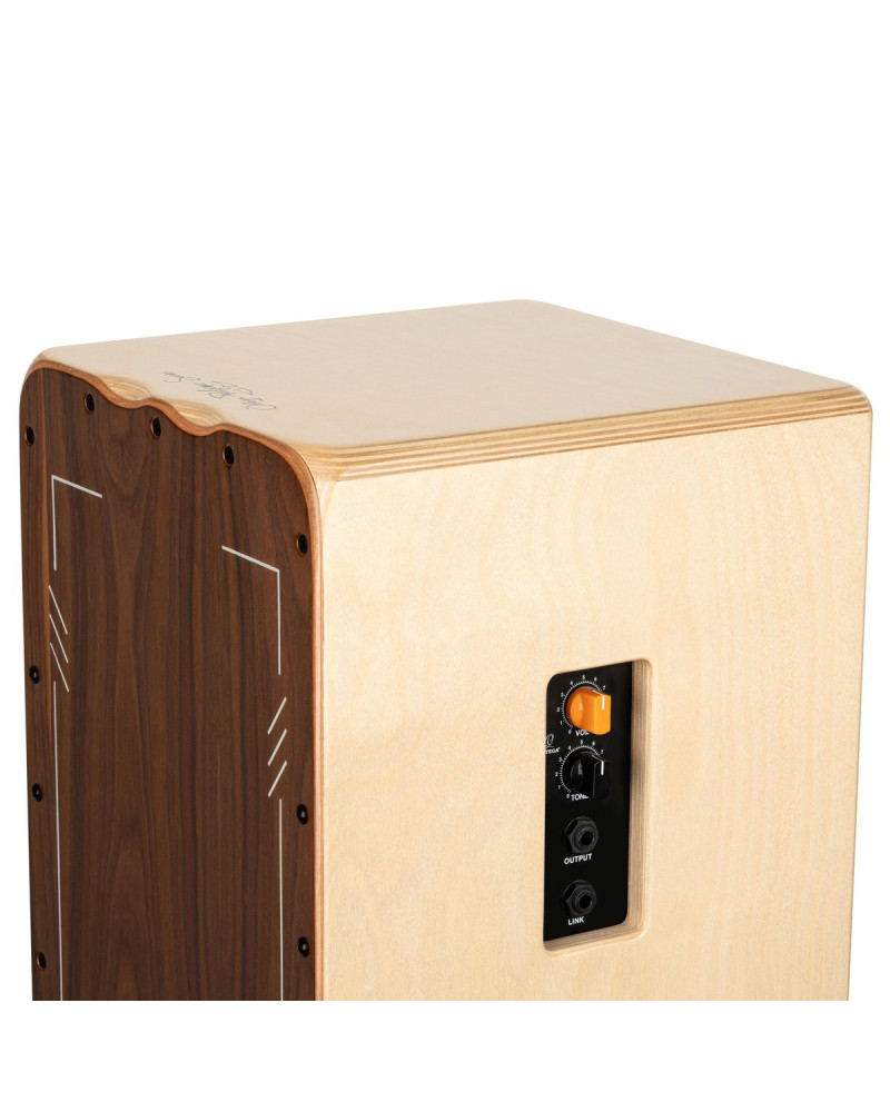 Ortega OCJPF-3-L Performer Series Cajon Lefty - Walnut / Baltic Birch Natural