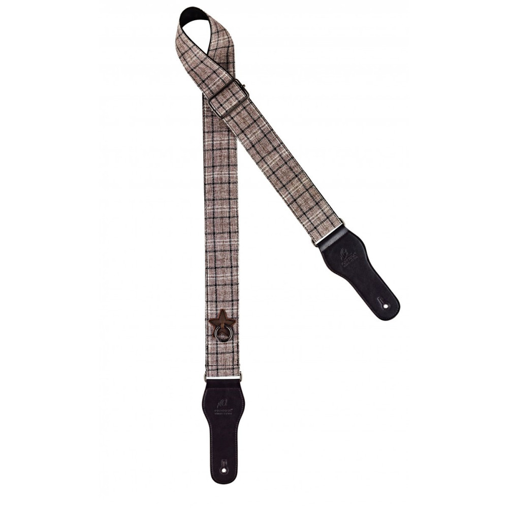 Ortega OCS-150 Highland Series Guitar Cotton Strap - Scottish Bright