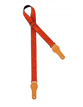 Ortega OCS-260U Casual Series Ukulele Cotton Strap - Orange