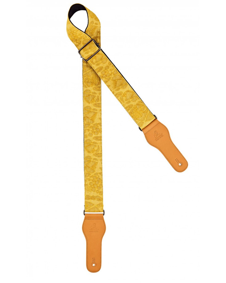 Ortega OCS-330 Spring Series Guitar Cotton Strap - Sun Jean