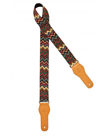 Ortega OCS-460 World Series Guitar Cotton Strap - Machu Pichu