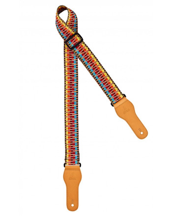 Ortega OCS-520 Creative Series Guitar Cotton Strap - 70's Psycho