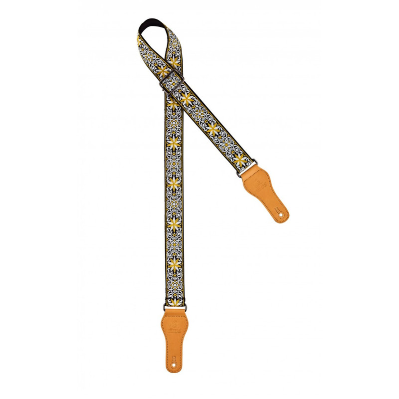 Ortega OCS-560U Creative Series Ukulele Cotton Strap - Classic Yellow