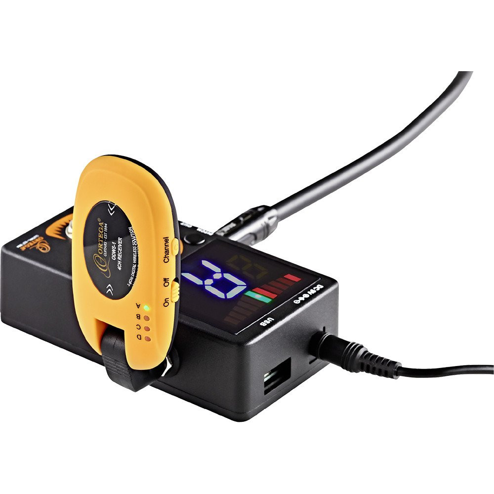 Ortega ODWS-1 Digital Wireless System - 4 Channels / 2,4 Ghz / Rechargeable + USB Cable