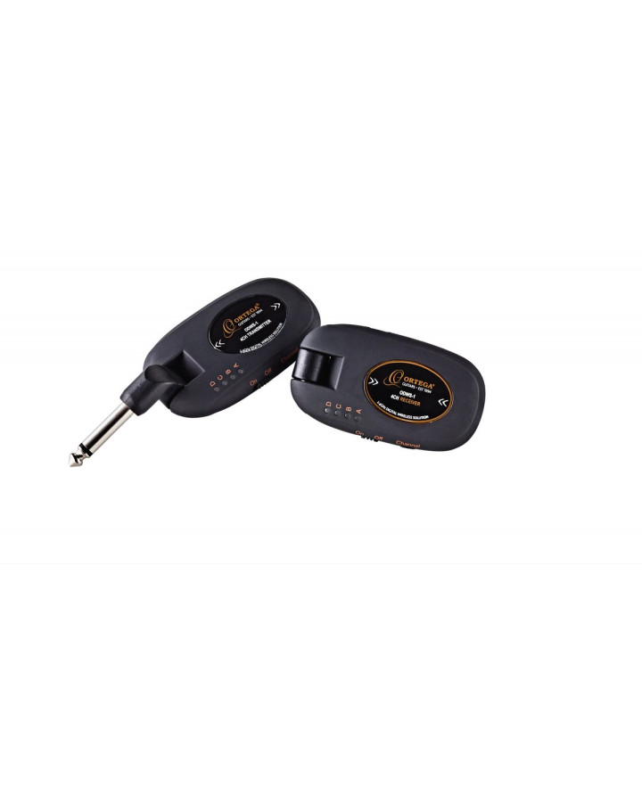 Ortega ODWS-1BK Digital Wireless System - 4 Channels / 2,4 Ghz / Rechargeable + USB Cable