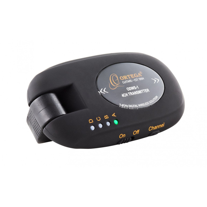 Ortega ODWS-1BK Digital Wireless System - 4 Channels / 2,4 Ghz / Rechargeable + USB Cable