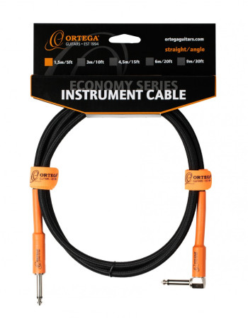 Ortega OECI-5 Economy Series Instrument Cable - 1,5 m / 5 ft