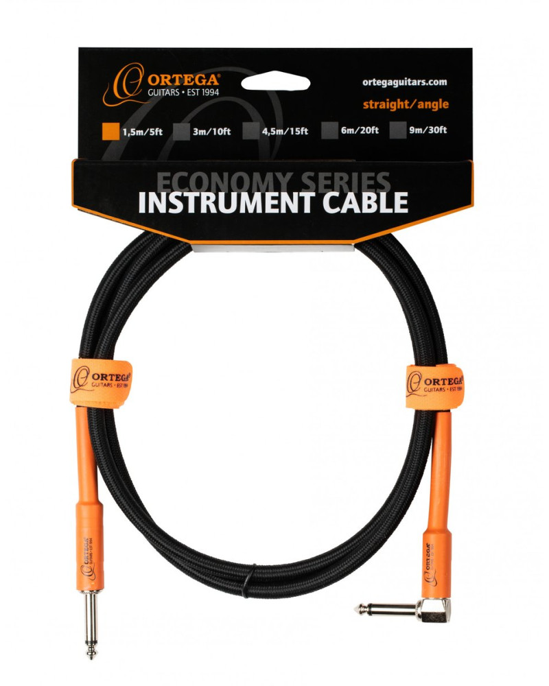 Ortega OECI-5 Economy Series Instrument Cable - 1,5 m / 5 ft