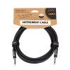 Ortega OECISPV-10 Economy Series Instrument Cable straight/straight jacks, 8 mm - 10 ft (3.0 m)