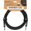 Ortega OECISPV-10 Economy Series Instrument Cable straight/straight jacks, 8 mm - 10 ft (3.0 m)