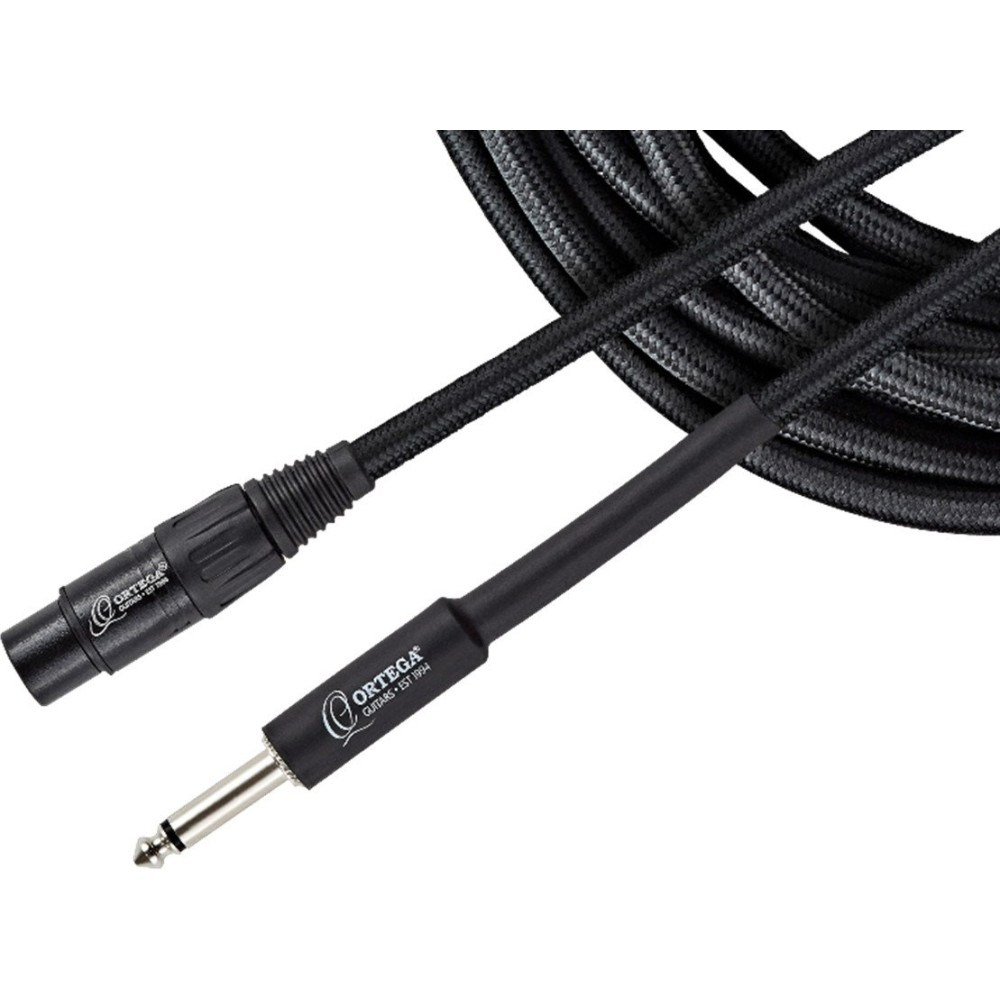 Ortega OECM-20JX Economy Series Jack/XLR Female Microphone Cable