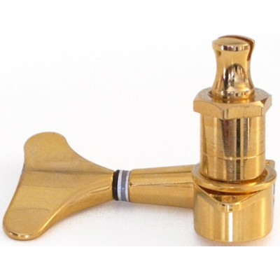 Tuner for Bass Guitar, Gold (left) - gold (links)