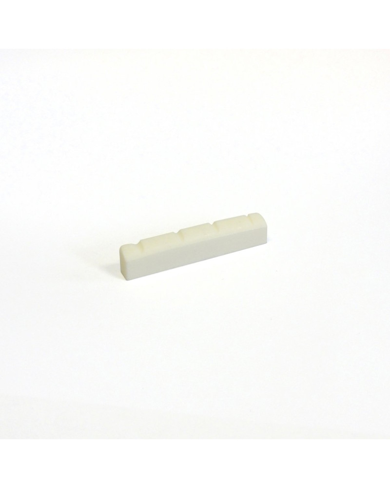 Nut for 4-stringed Lefthand-Bass - Hmax=9mm, W=43mm, D=5mm