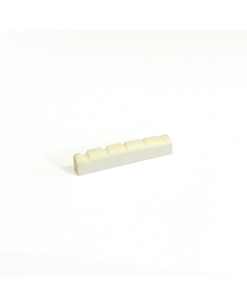Nut for 5-stringed Lefthand-Bass - Hmax=9mm, W=45mm, D=5mm