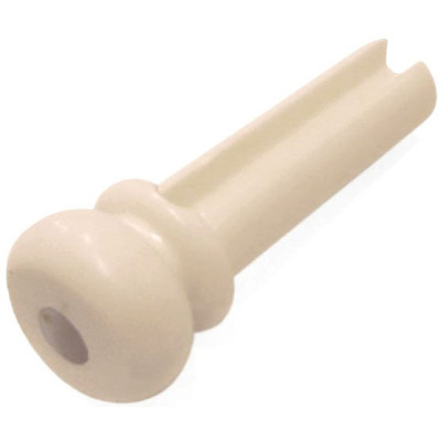 Bridge Pin for Bass - White