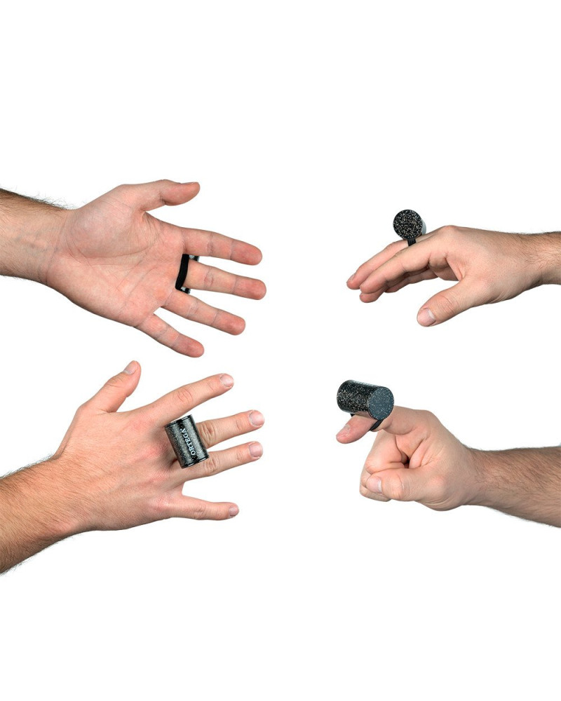 Ortega OFS-BKS Sound Effect Series Finger Shaker - Black Sparkle