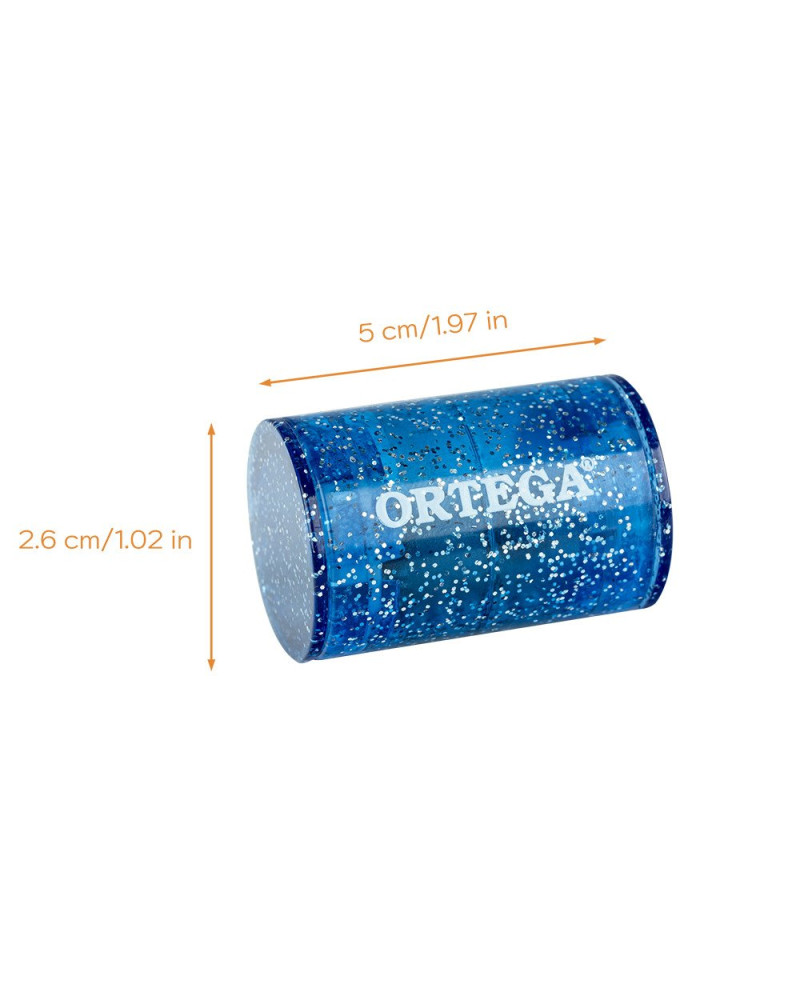 Ortega OFS-BLS Sound Effect Series Finger Shaker - Blue Sparkle