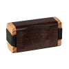 Ortega OFSW-L Sound Effect Series Large Wood Finger Shaker - Ebony / Red Cedar Natural