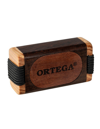 Ortega OFSW-L Sound Effect Series Large Wood Finger Shaker - Ebony / Red Cedar Natural