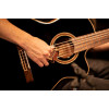 Ortega OFSW-L Sound Effect Series Large Wood Finger Shaker - Ebony / Red Cedar Natural