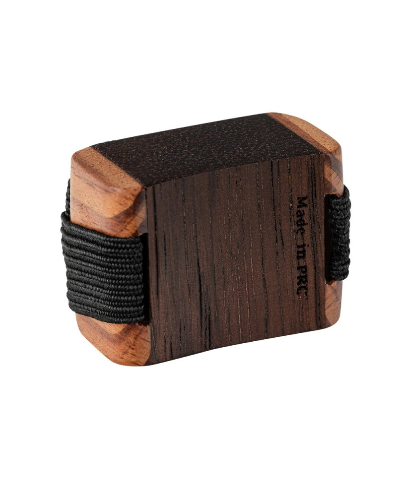 Ortega OFSW-S Sound Effect Serie Small Wood Finger Shaker - Ebony / Red Cedar Natural