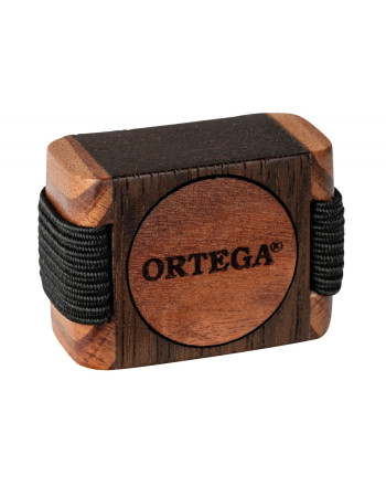 Ortega OFSW-S Sound Effect Serie Small Wood Finger Shaker - Ebony / Red Cedar Natural
