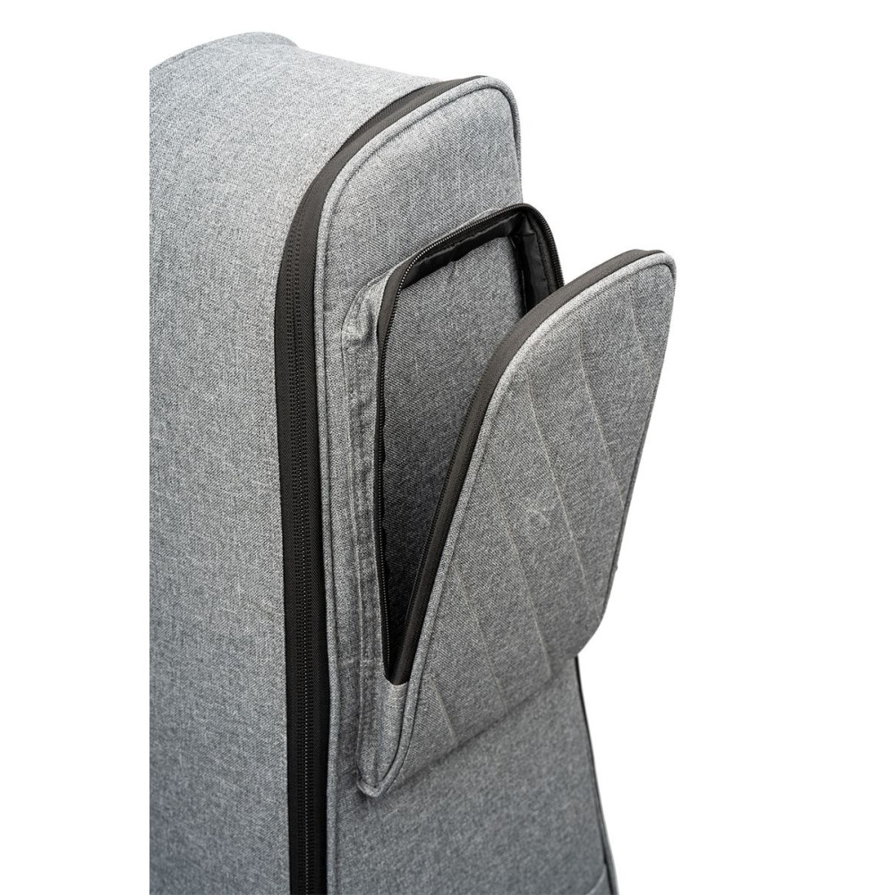 Ortega OGBAB-DLX-GY DeLuxe Bass-Bag - Gray