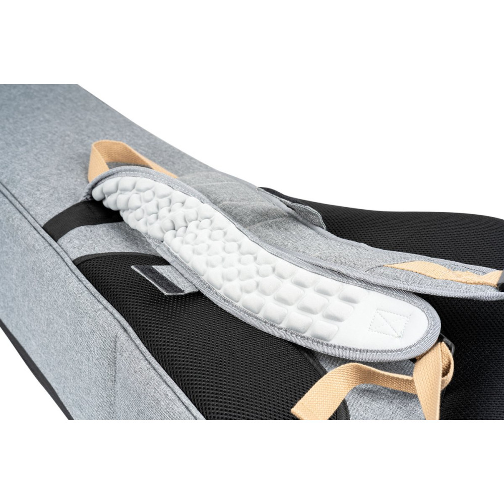 Ortega OGBAB-DLX-GY DeLuxe Bass-Bag - Gray